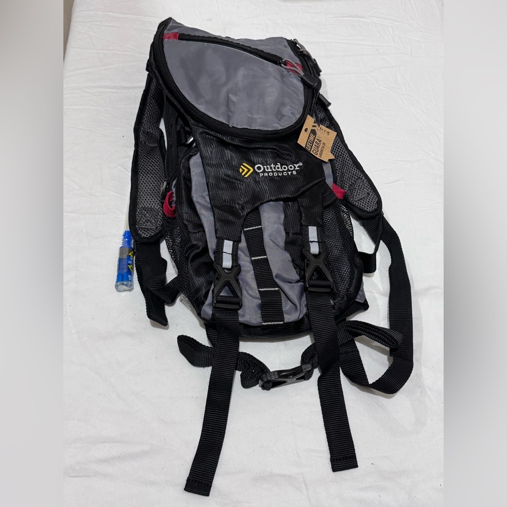 Outdoor Black and Gray Men's Backpack